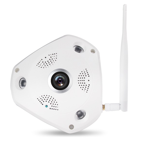 360度全景攝像頭VR 無線wifi高清網(wǎng)絡(luò)攝像機(jī)廣角魚眼室內(nèi)監(jiān)控器